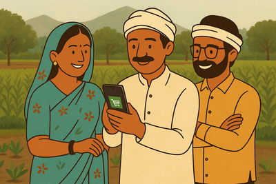 One App. Eight Lakh Farmers. One Purpose