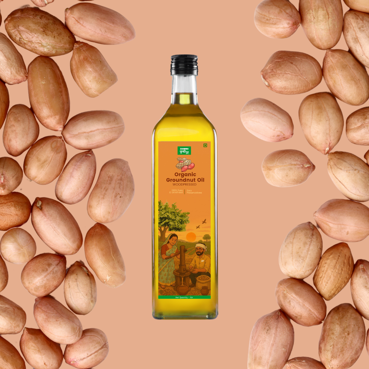 Groundnut Oil – Wooden Pressed, Pure & Full of Tradition