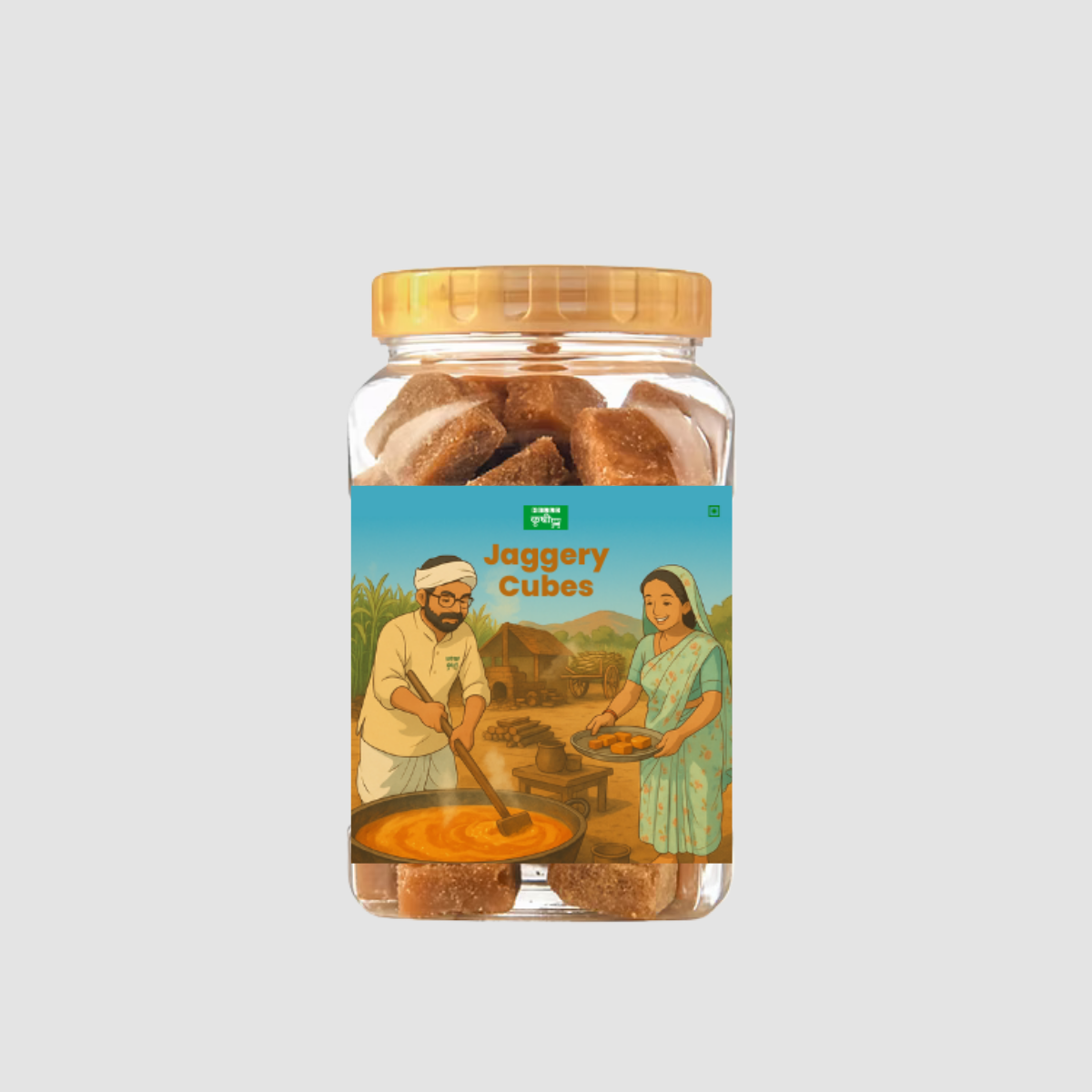 Jaggery Cubes – Handcrafted Sweetness in 6 Natural Flavours